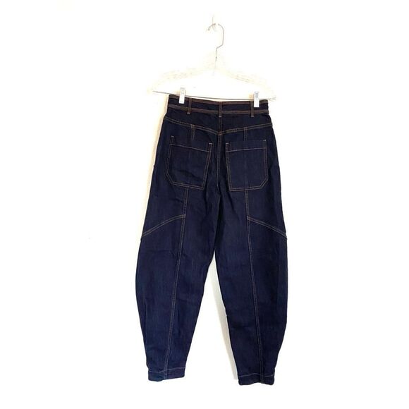 Ulla Johnson Keaton Jeans - Raw Denim Size 0 - Picture 11 of 12